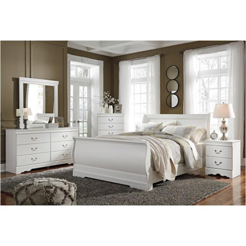 B129 77 Ashley Furniture Anarasia Queen Sleigh Bed