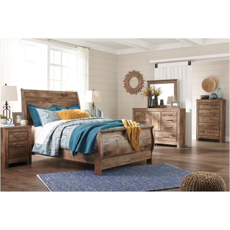 B224 77 Ashley Furniture Blaneville Queen Sleigh Bed