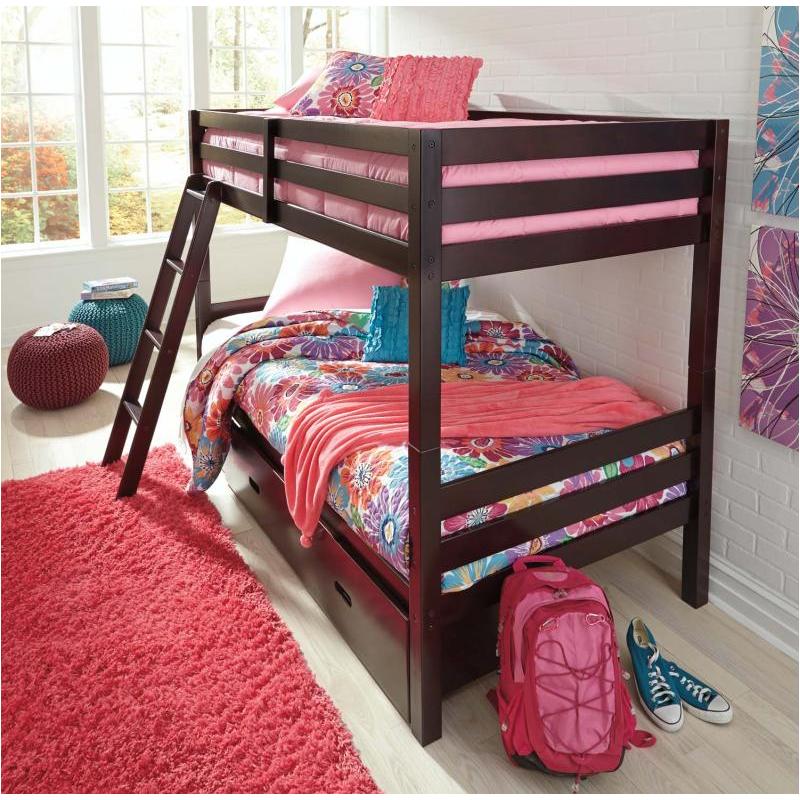 B328 59 Ashley Furniture Halanton Twin Bunk Bed With Ladder B328 59 Ashley Furniture Halanton Kids Room Bed