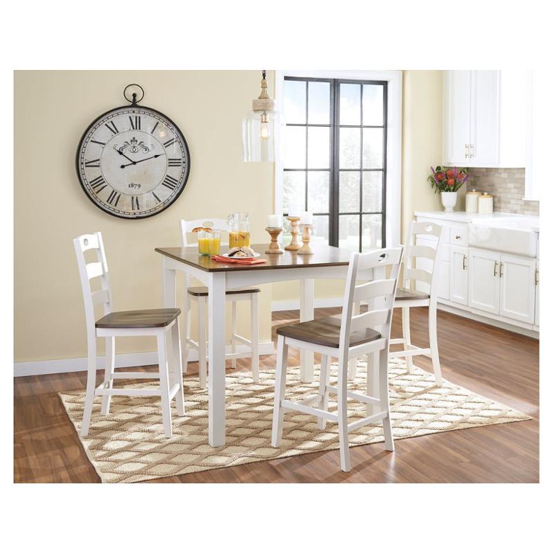 D335 223 Ashley Furniture Woodanville Square Counter Table