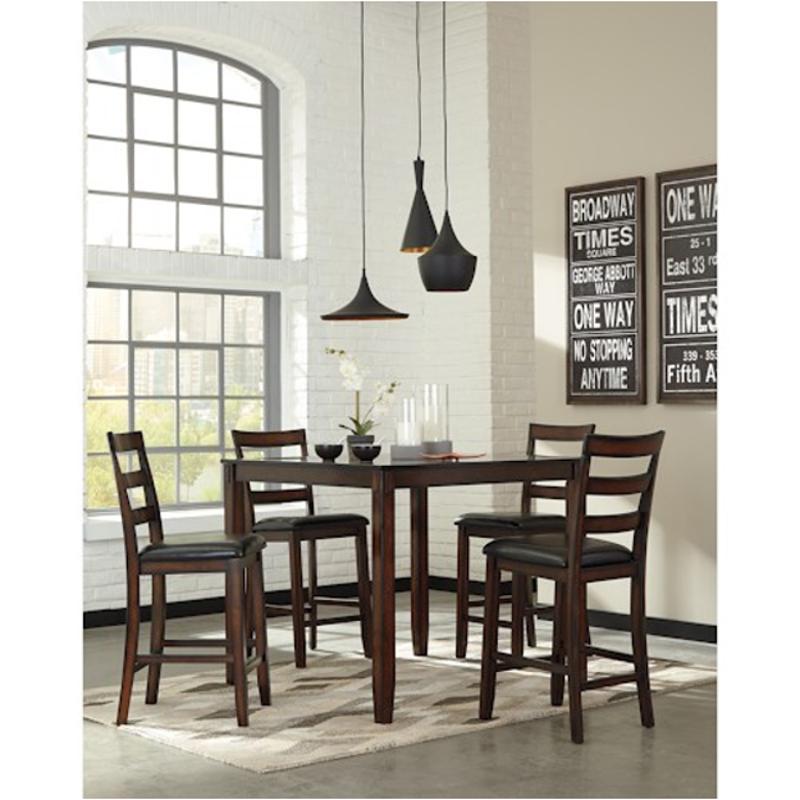 D385 223 Ashley Furniture Coviar Dining Room Counter Height Table