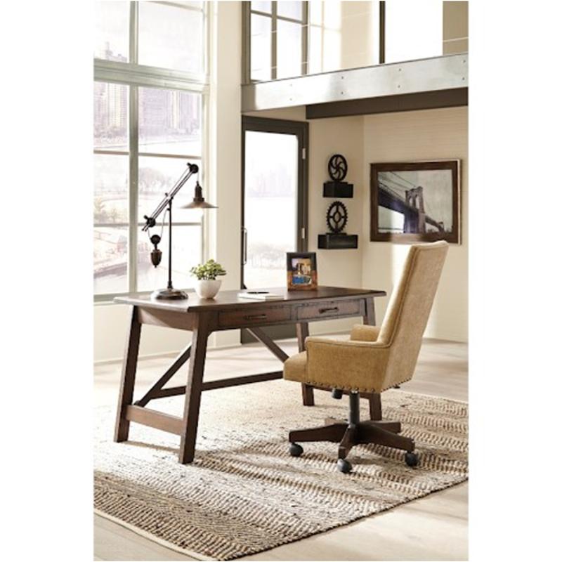 H675 44 Ashley Furniture Baldridge Home Office Large Leg Desk