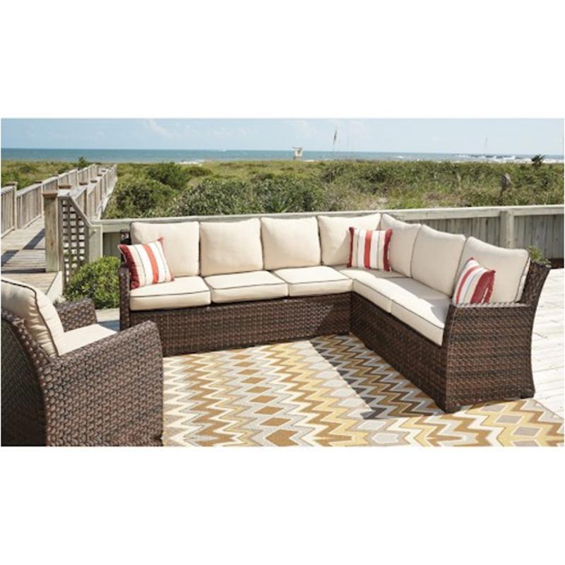 P451 822 Ashley Furniture Sofa Sectional Chair With Cushion P451 822 Ashley Furniture Salceda Patio And Garden Sofa