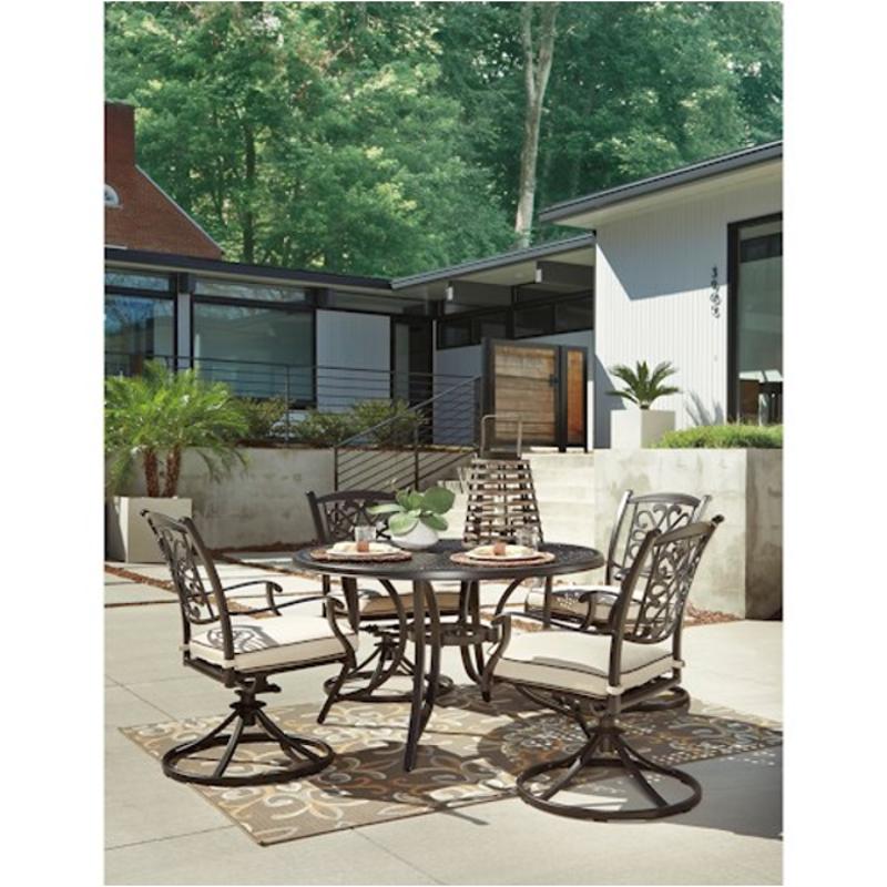 P456 615 Ashley Furniture Burnella Patio And Garden Dining Table