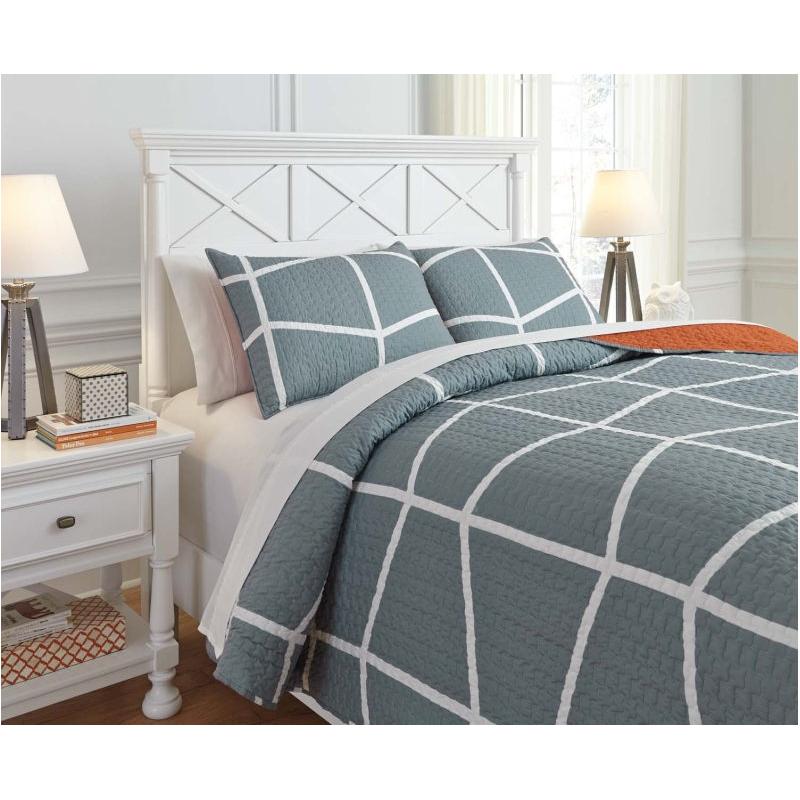 Q409003f Ashley Furniture Bedding Comforter Full Coverlet Set