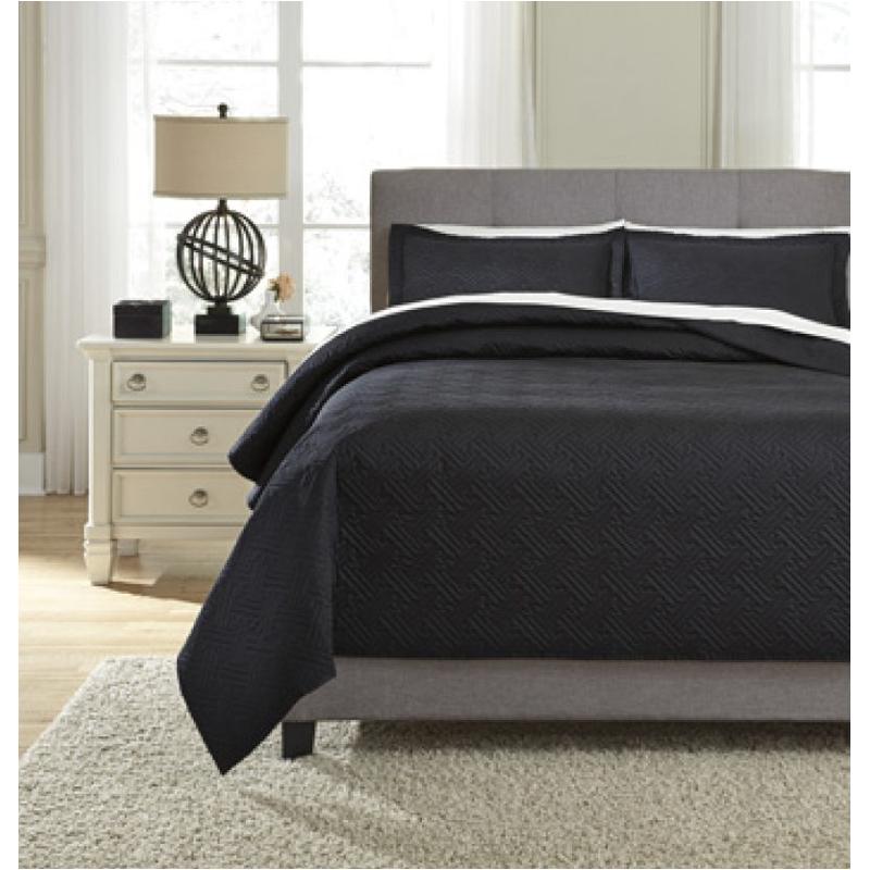 Q739013k Ashley Furniture Bedding Comforter King Coverlet Set