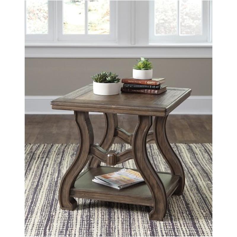 T046 2 Ashley Furniture Tanobay Living Room Square End Table