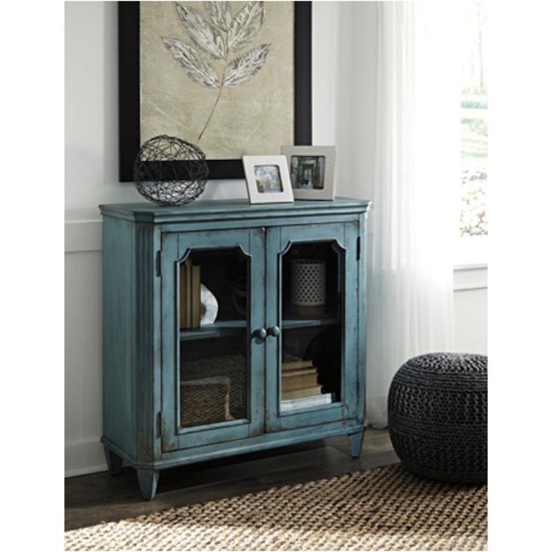 T505 742 Ashley Furniture Mirimyn Living Room Door Accent Cabinet