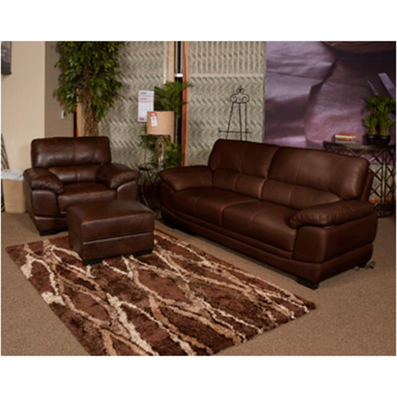 1220438 Ashley Furniture Fontenot Chocolate Living Room Sofa