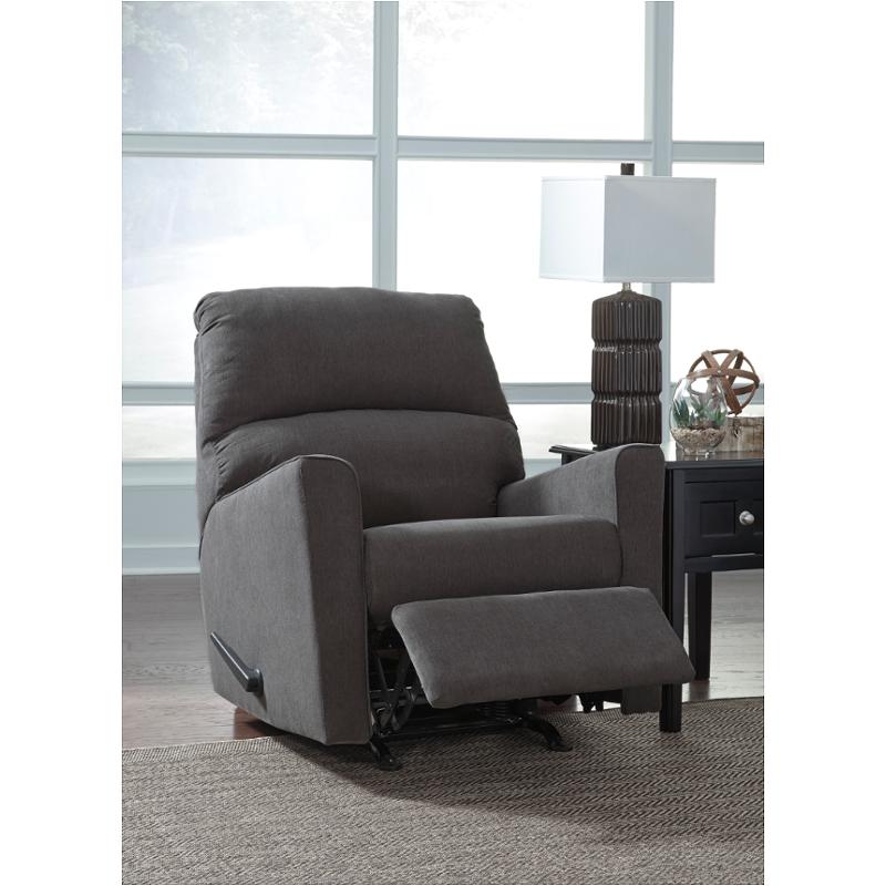 1660125 Ashley Furniture Alenya Charcoal Rocker Recliner