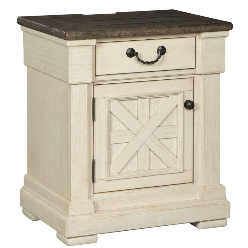 B647 191 Ashley Furniture Bolanburg Bedroom One Drawer Nightstand B647 191 Ashley Furniture Bolanburg Bedroom Nightstand