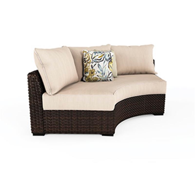 P452 851 Ashley Furniture Curved Corner Chair With Cushion P452 851 Ashley Furniture Spring Ridge Curved Corner Chair With Cushion