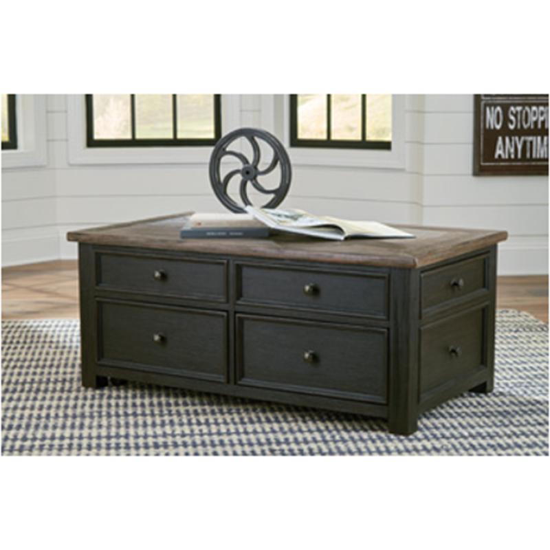 T736 20 Ashley Furniture Tyler Creek Lift Top Tail Table