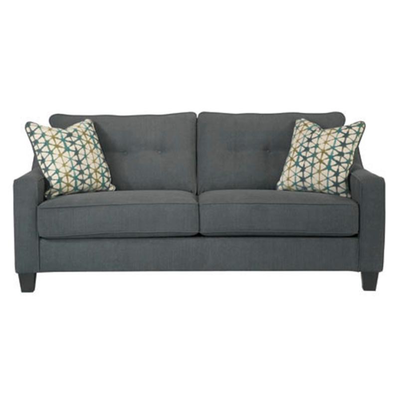 6080438 Ashley Furniture Shayla Dark Gray Living Room Sofa