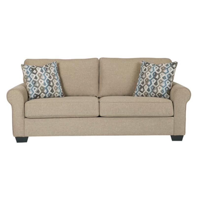 6110238 Ashley Furniture Nalini Khaki Living Room Sofa