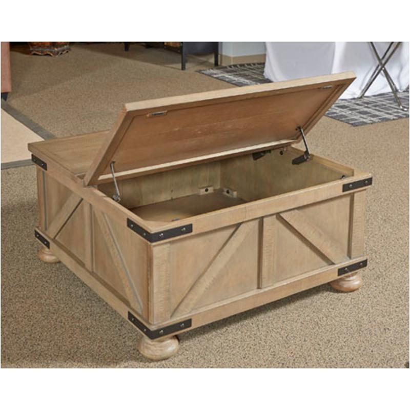 t457-20 ashley furniture aldwin cocktail table with storage