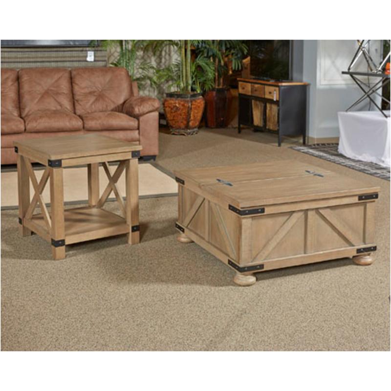 T457 3 Ashley Furniture Aldwin Living Room Rectangular End Table