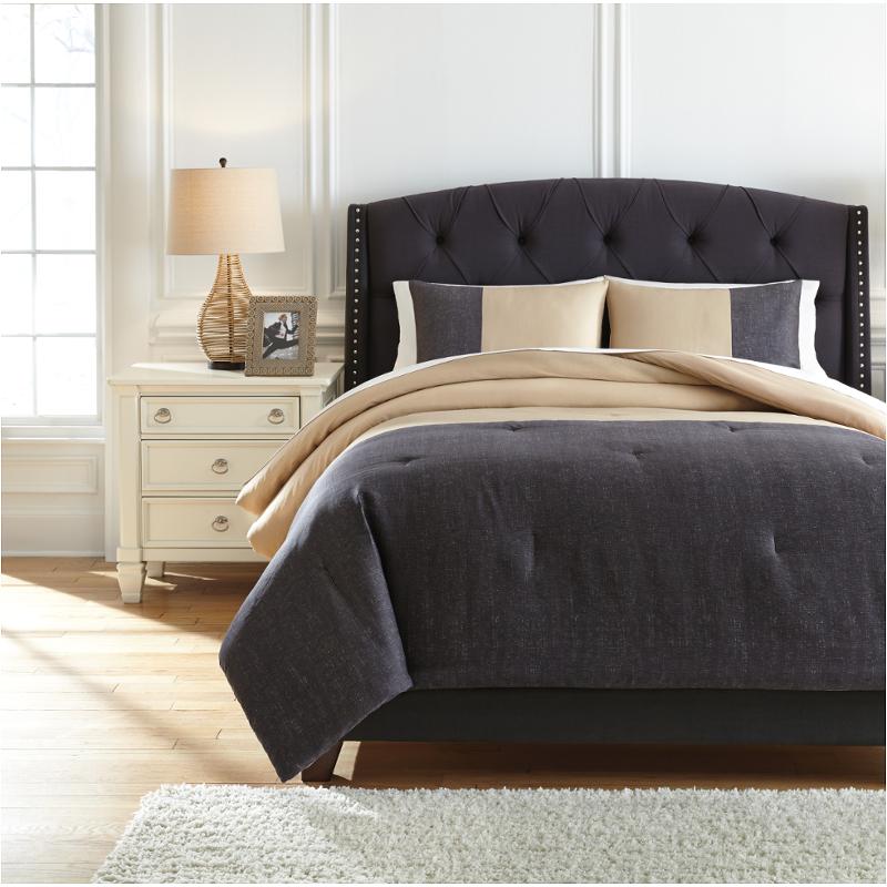 Q783003k Ashley Furniture Medi Bedding King Comforter Set