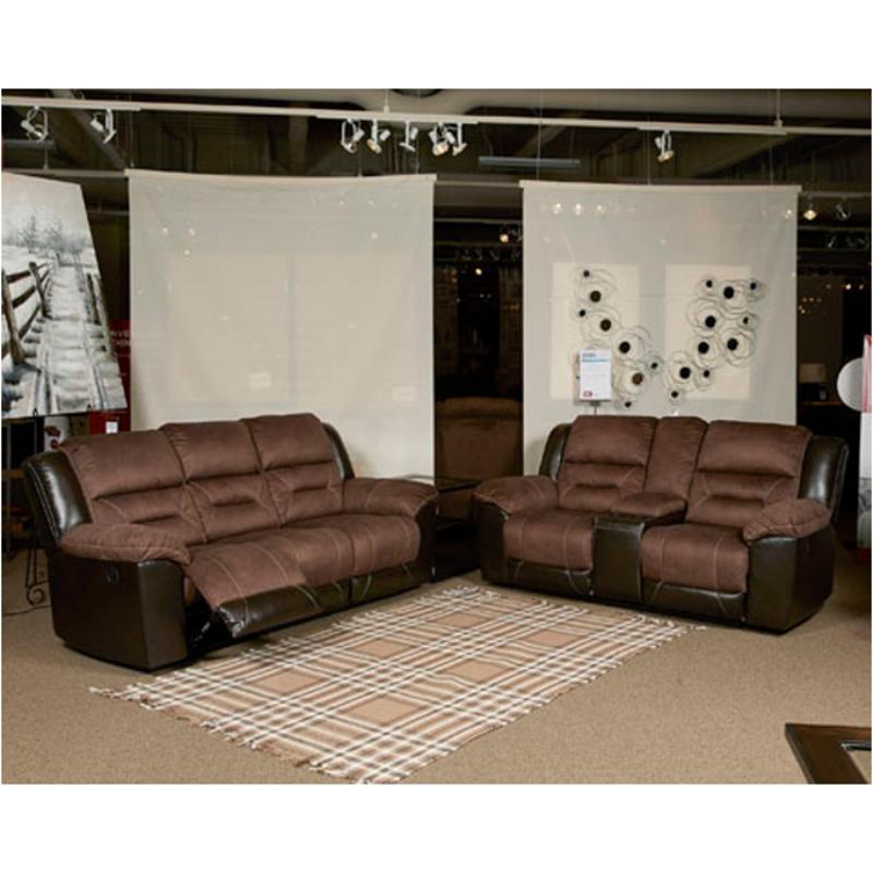 2910188 Ashley Furniture Earhart Chestnut Reclining Sofa