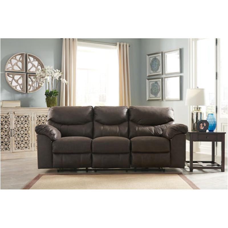 Ashley leather reclining sofa