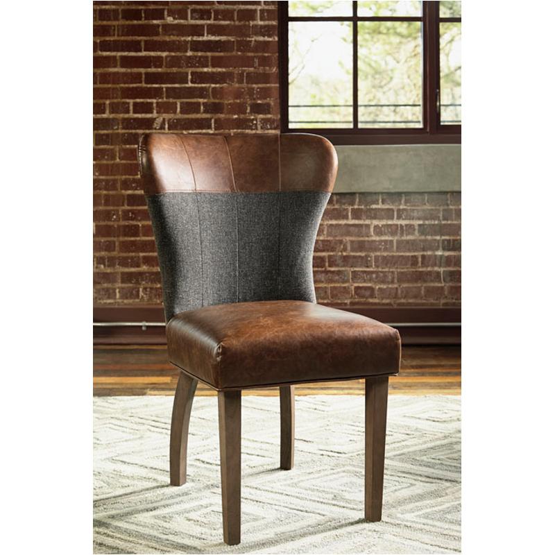 D670 04 Ashley Furniture Upholstered Side Chair D670 04 Ashley Furniture Zenfield Charcoal Dining Room Chair