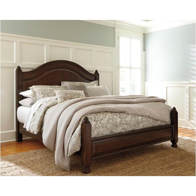 B669 98 Ashley Furniture Lavidor Chocolate Queen Poster Rails B669 98 Ashley Furniture Lavidor Chocolate Bedroom Bed