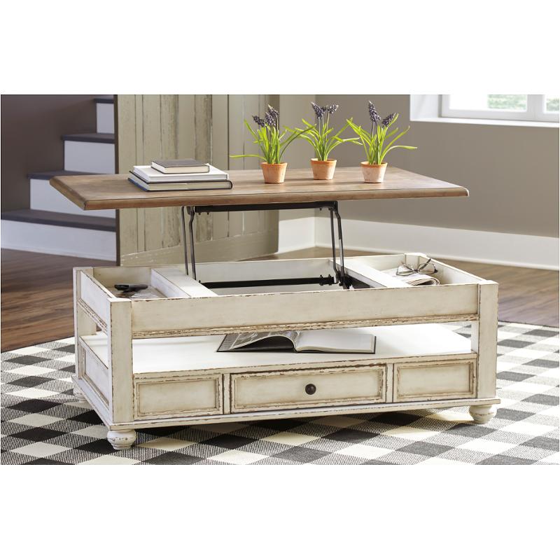 t523-9 ashley furniture realyn lift top cocktail table