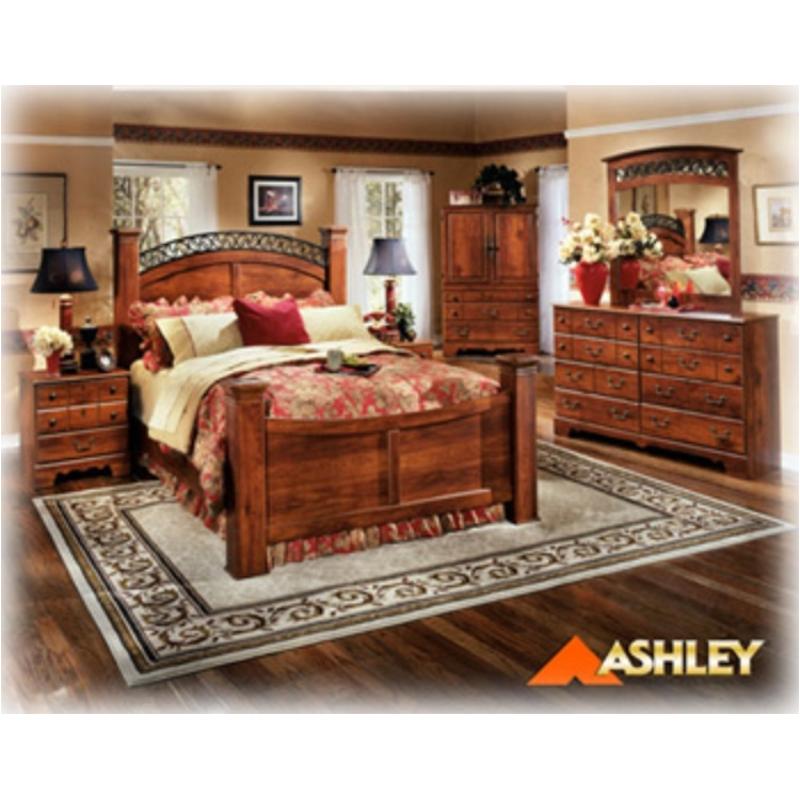 B258 64 Ashley Furniture Timberline Queen Poster Footboard