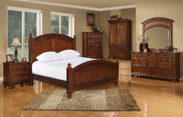 Cape Cod Chocolate Bedroom Set Winners Only Furniture