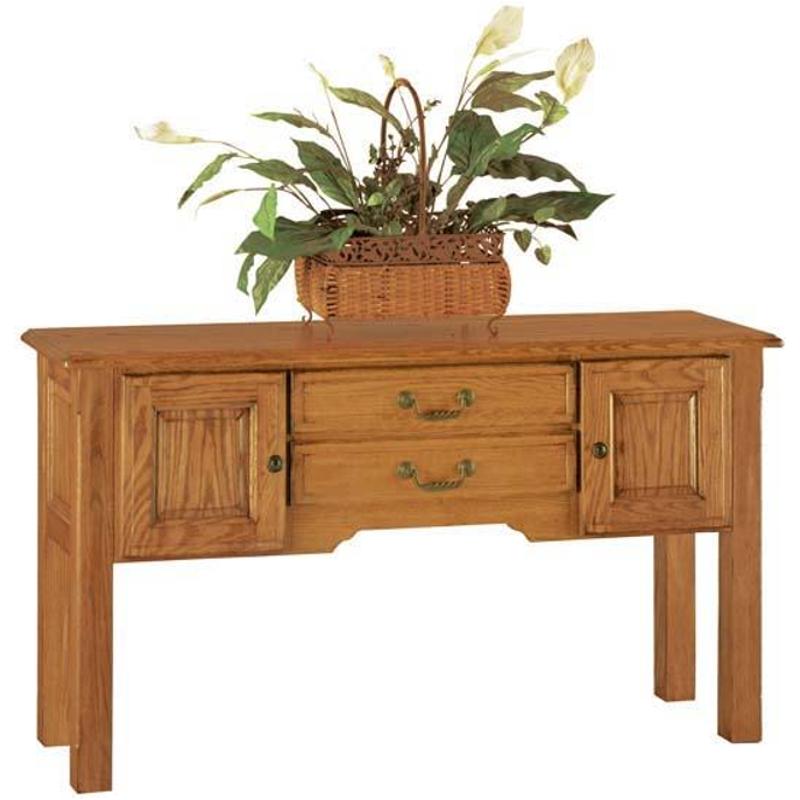151s Winners Only Furniture Heritage Light Oak 53in Sofa Table