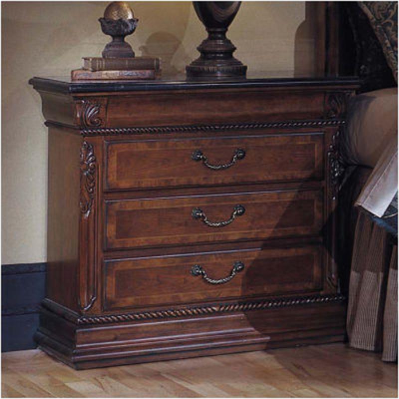 484351 Universal Furniture Night Stand With Marble Top