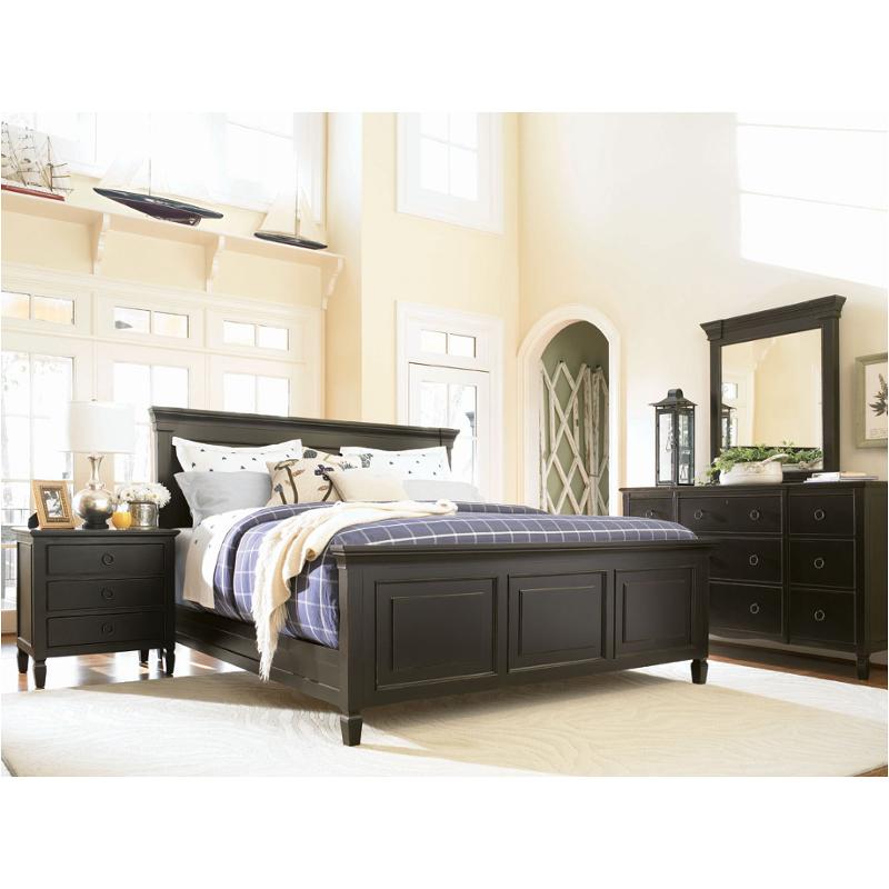 988250 Universal Furniture Summer Hill Midnight Queen Panel Bed