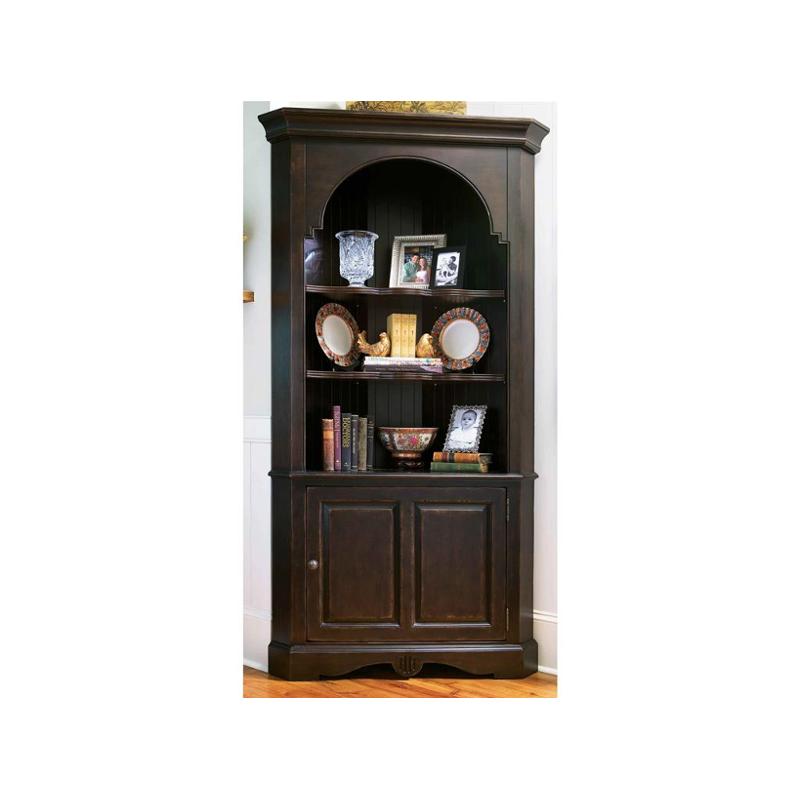 932678 Universal Furniture Corner Cupboard Tobacco