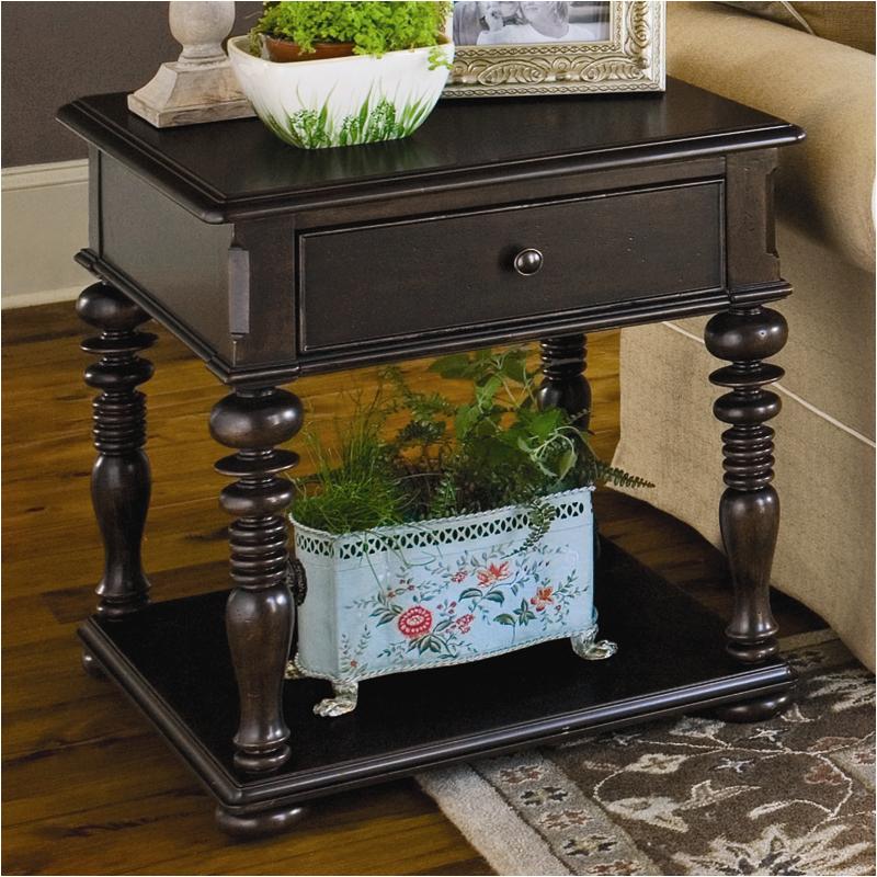 932802 Universal Furniture Rectangular End Table Tobacco