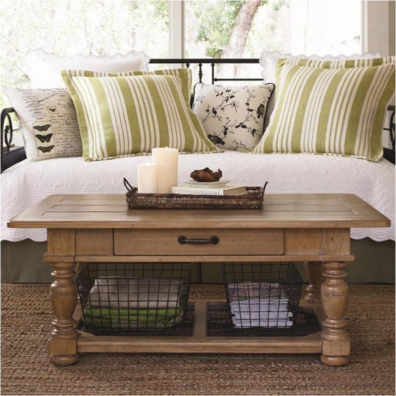 192829 Universal Furniture Coffee Table 192829 Universal Furniture Paula Deen Down Home Oatmeal Living Room Tail Table