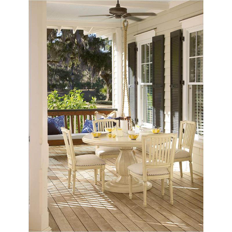 394657 Tab Universal Furniture Round Pedestal Table River Boat 394657 Tab Universal Furniture Paula Deen River House Boat Dining Room Dinette Table