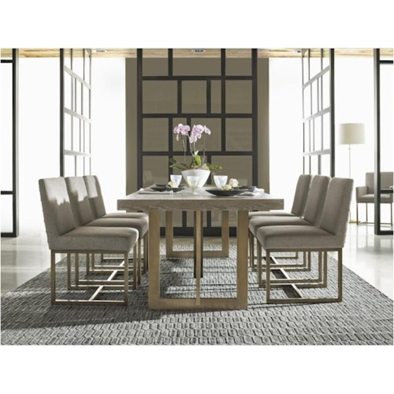 642755 Universal Furniture Modern Charcoal Jasmine Dining Table