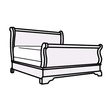 Sleigh Bed