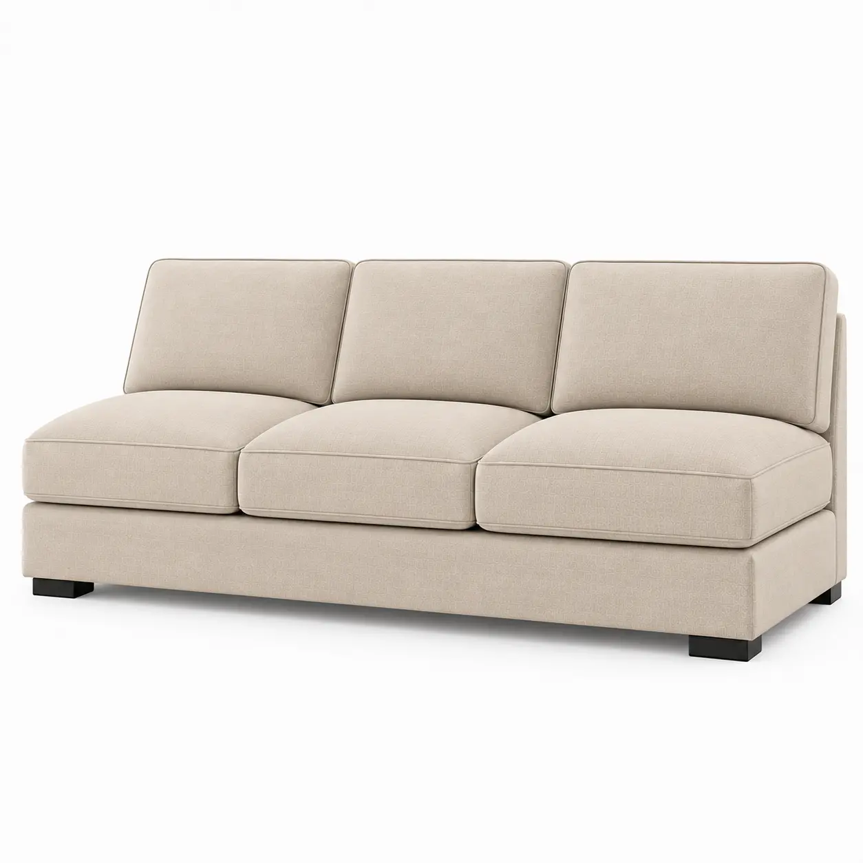 Armless Sofa